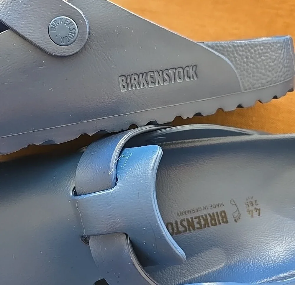 Birkenstock Blue EVA Slip-On Clogs